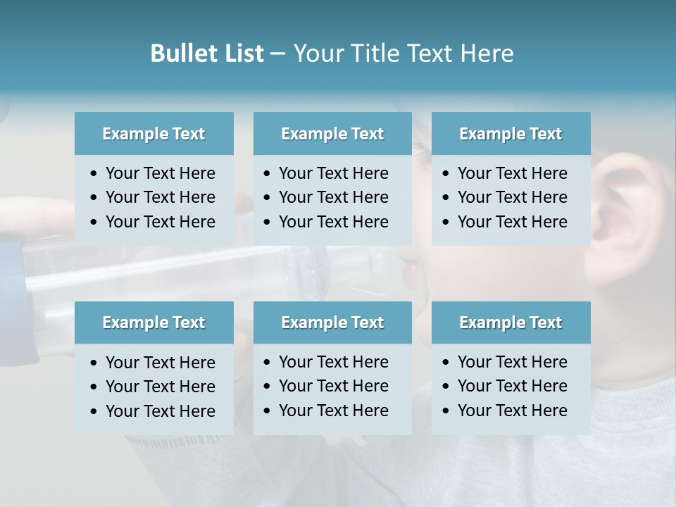 Face Cortisone Attack PowerPoint Template