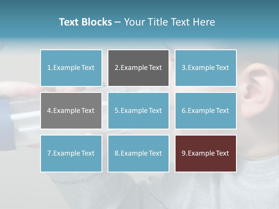 Face Cortisone Attack PowerPoint Template