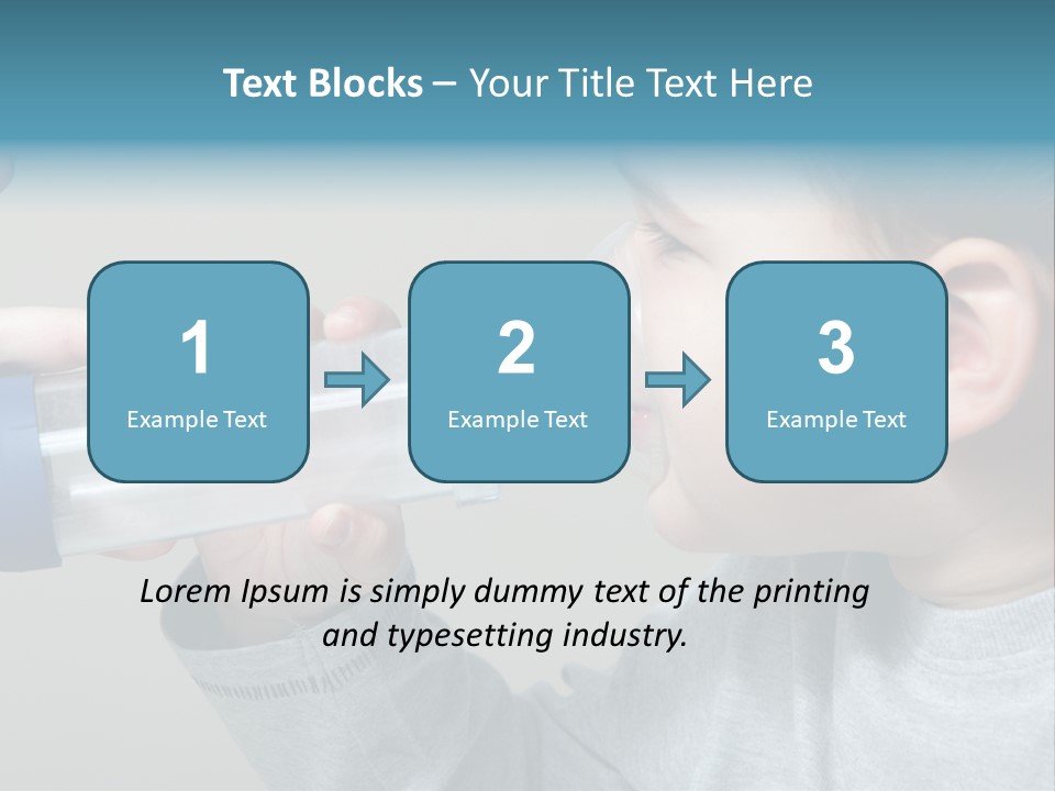 Face Cortisone Attack PowerPoint Template