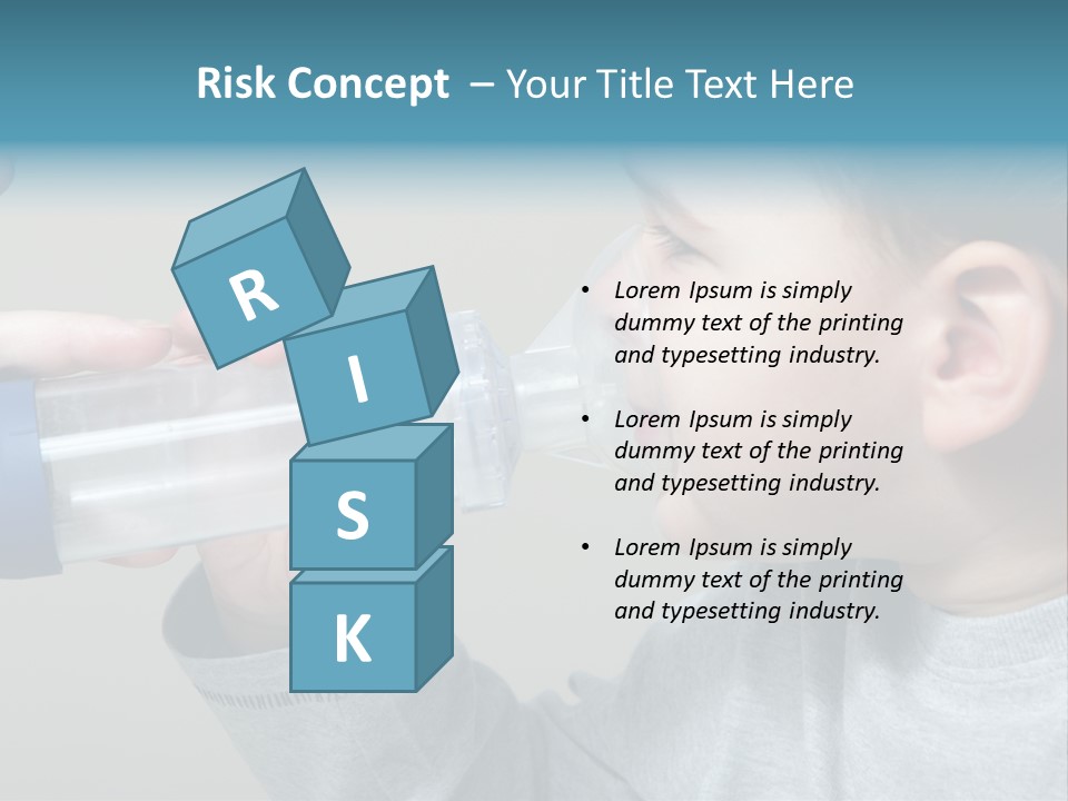 Face Cortisone Attack PowerPoint Template
