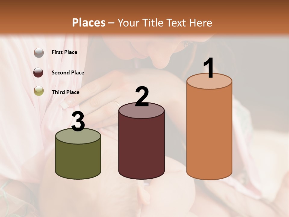 Chest Mom Breast PowerPoint Template