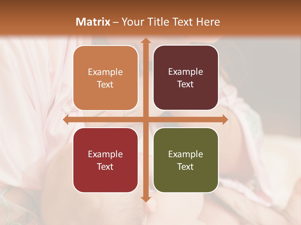 Chest Mom Breast PowerPoint Template