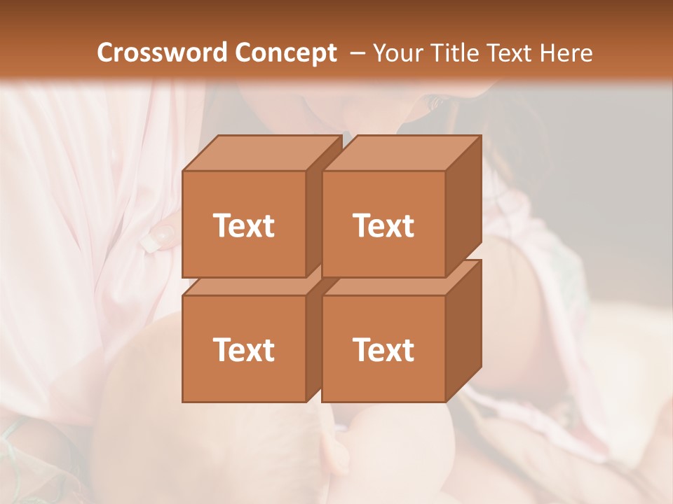 Chest Mom Breast PowerPoint Template