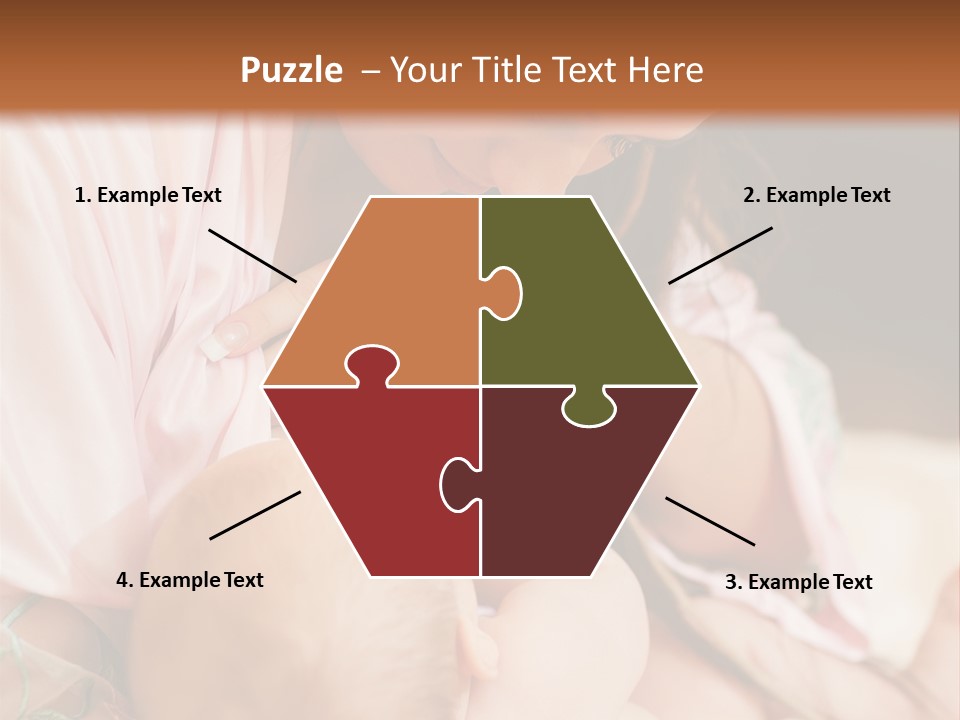 Chest Mom Breast PowerPoint Template