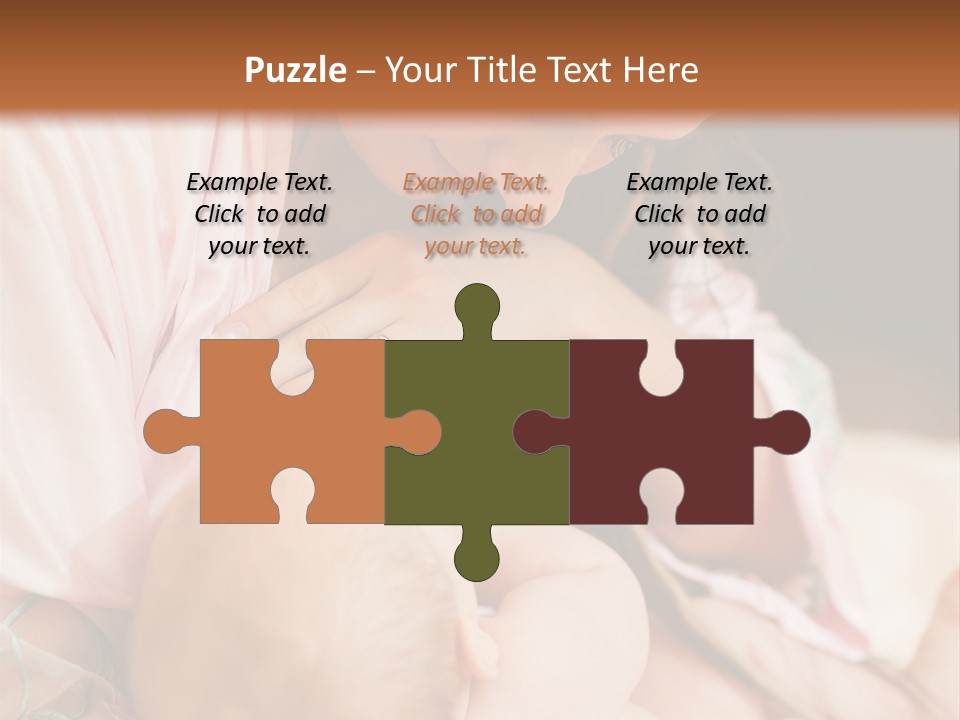 Chest Mom Breast PowerPoint Template