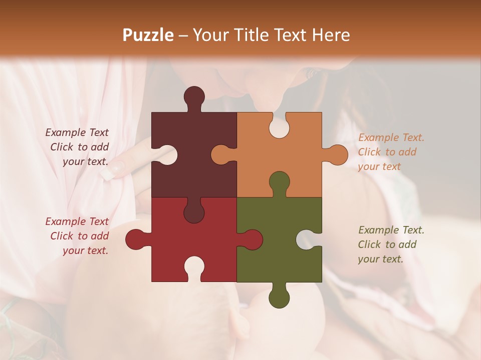 Chest Mom Breast PowerPoint Template