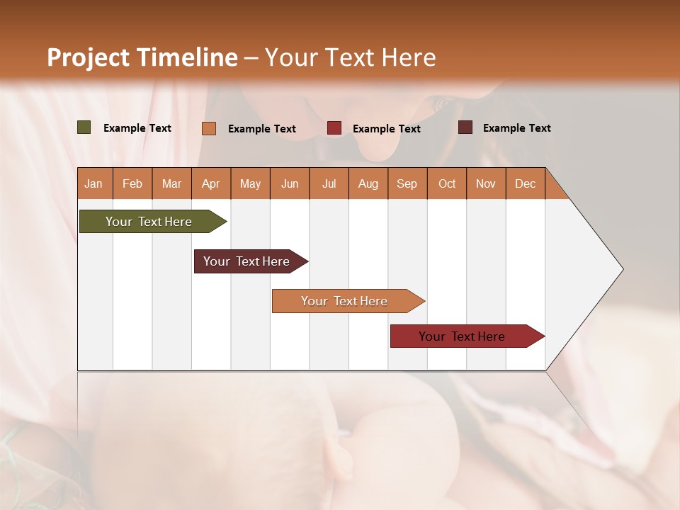 Chest Mom Breast PowerPoint Template