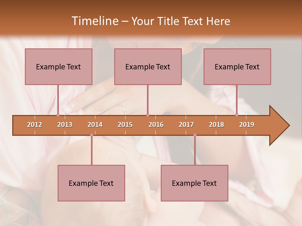Chest Mom Breast PowerPoint Template