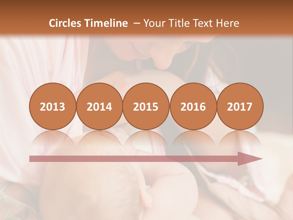 Chest Mom Breast PowerPoint Template