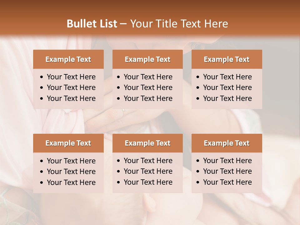 Chest Mom Breast PowerPoint Template