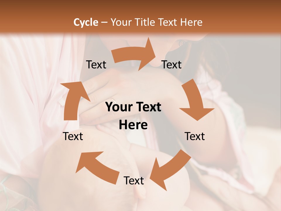 Chest Mom Breast PowerPoint Template