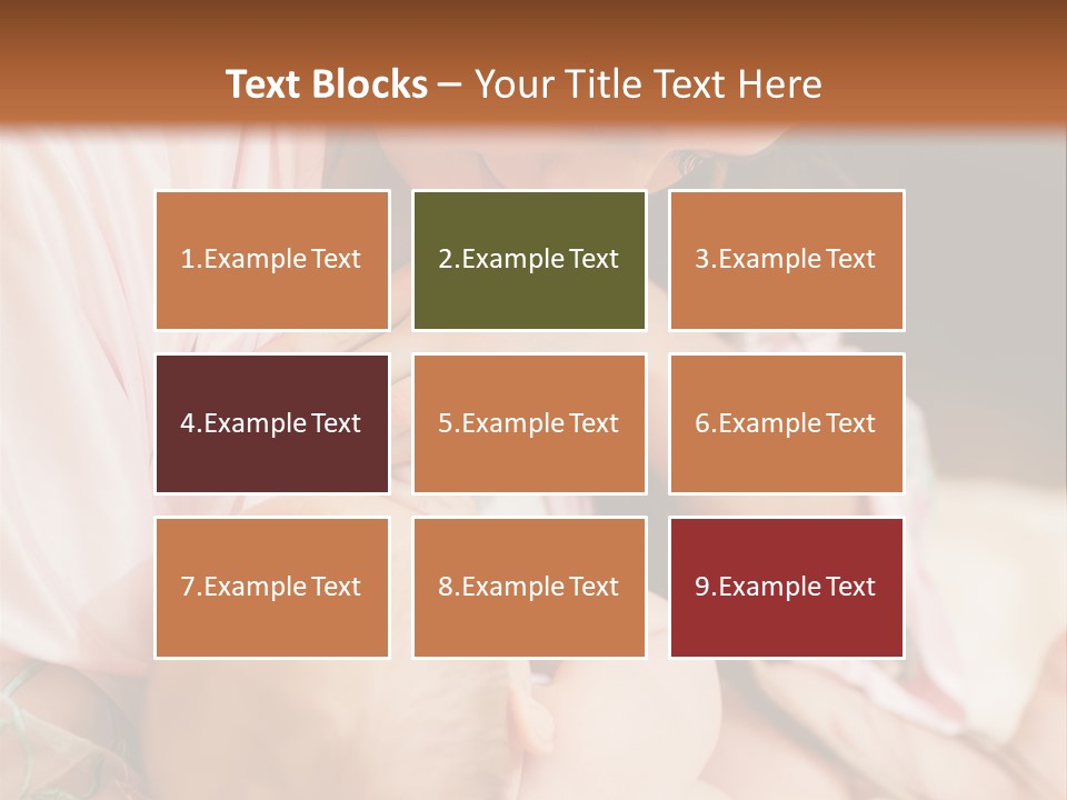 Chest Mom Breast PowerPoint Template