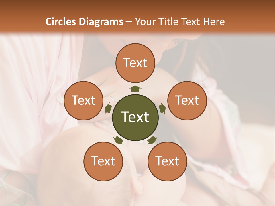 Chest Mom Breast PowerPoint Template