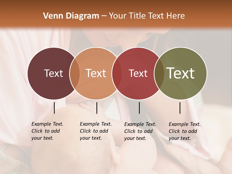 Chest Mom Breast PowerPoint Template