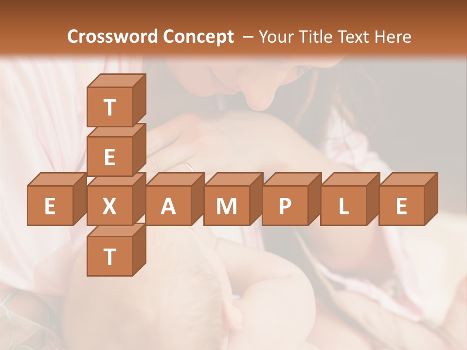 Chest Mom Breast PowerPoint Template