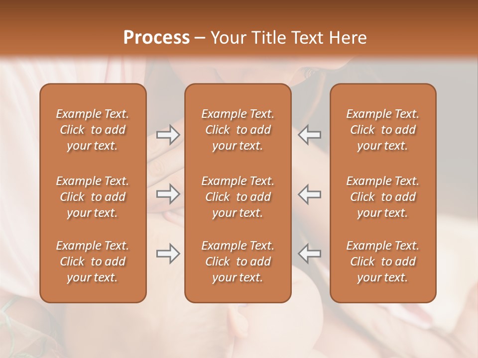 Chest Mom Breast PowerPoint Template