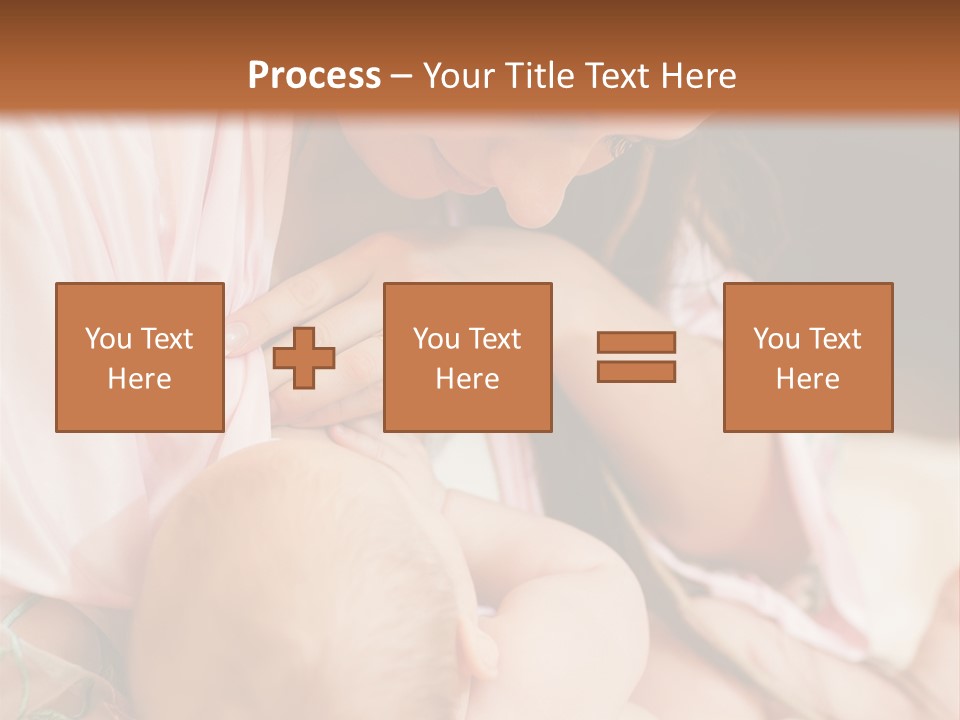 Chest Mom Breast PowerPoint Template