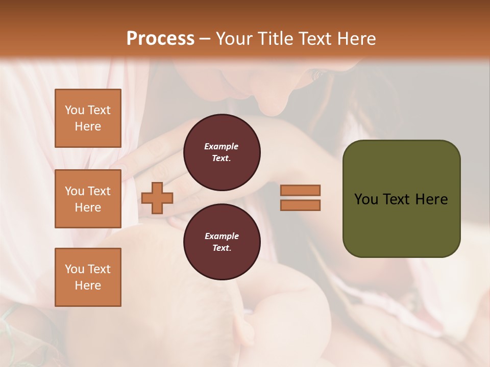 Chest Mom Breast PowerPoint Template