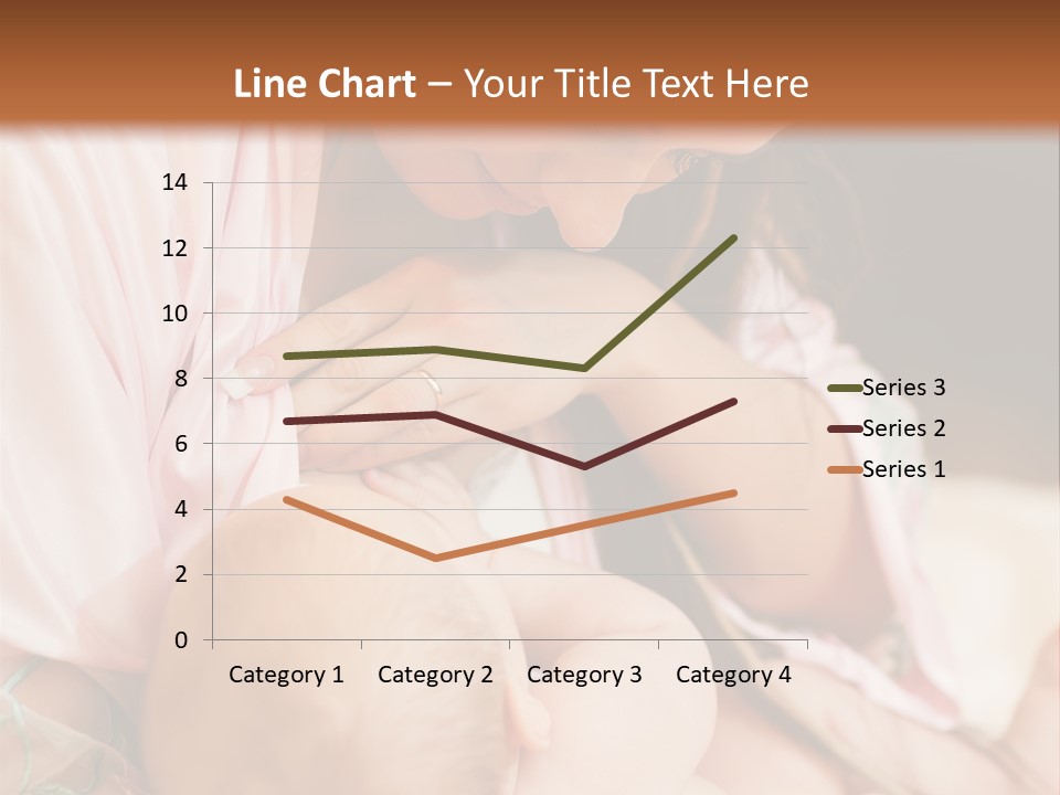 Chest Mom Breast PowerPoint Template