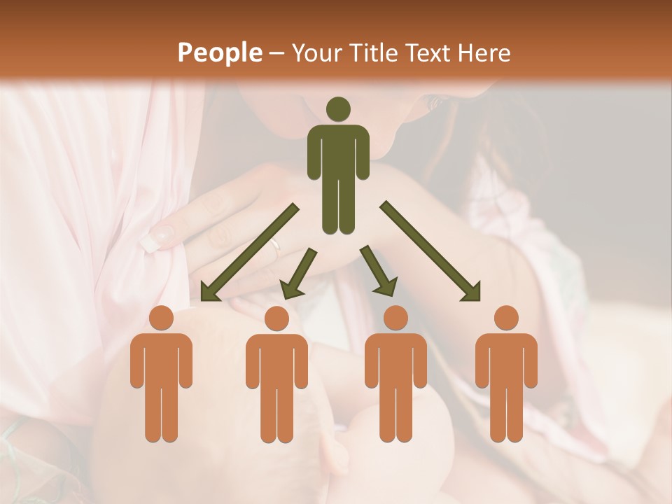 Chest Mom Breast PowerPoint Template