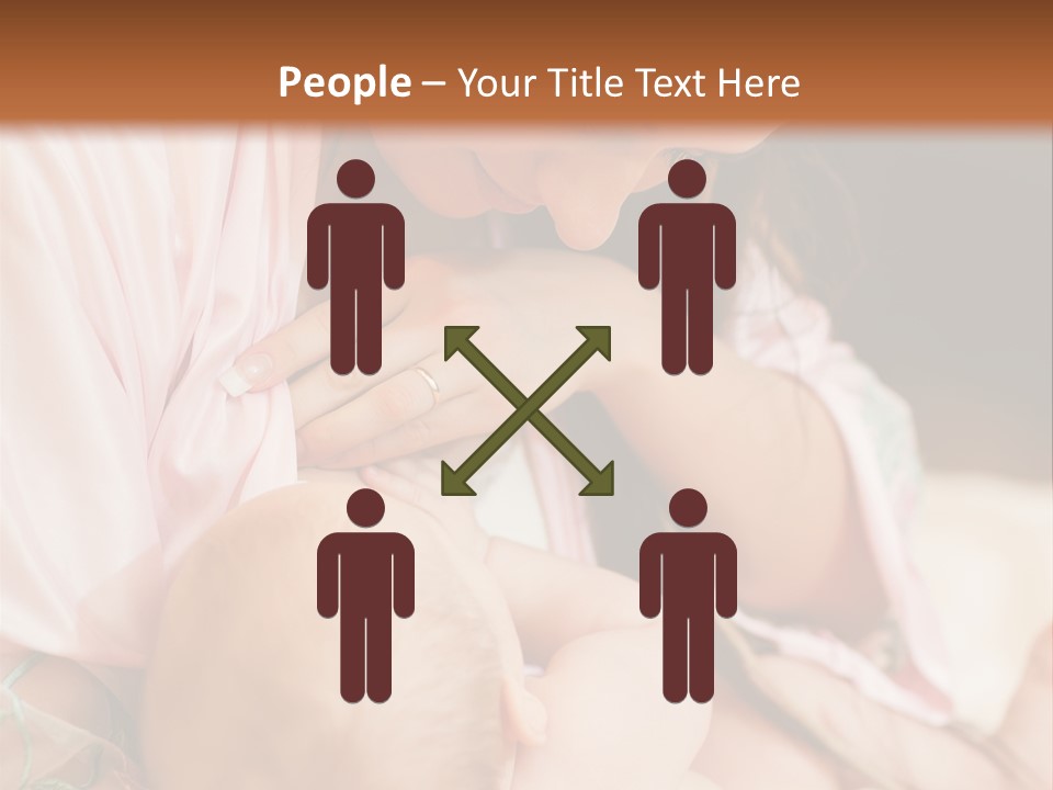 Chest Mom Breast PowerPoint Template