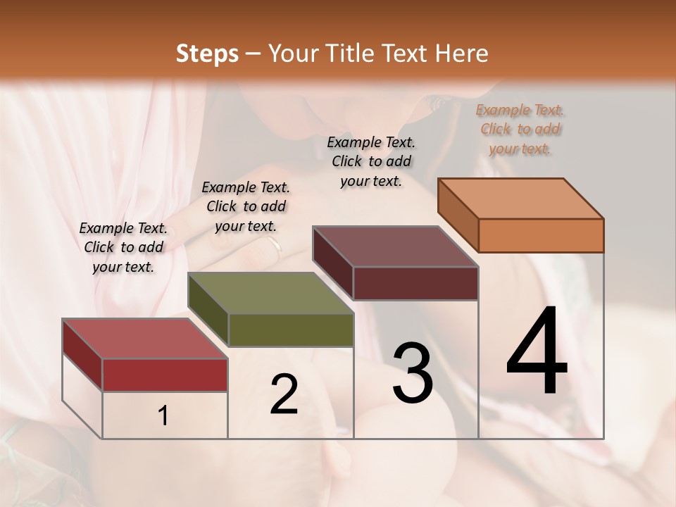 Chest Mom Breast PowerPoint Template