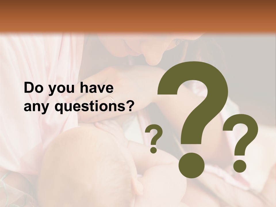 Chest Mom Breast PowerPoint Template