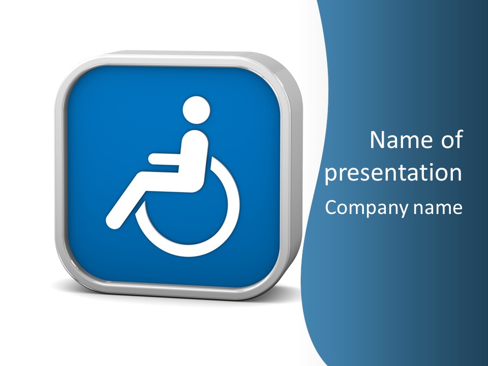 Metal Patient Care PowerPoint Template