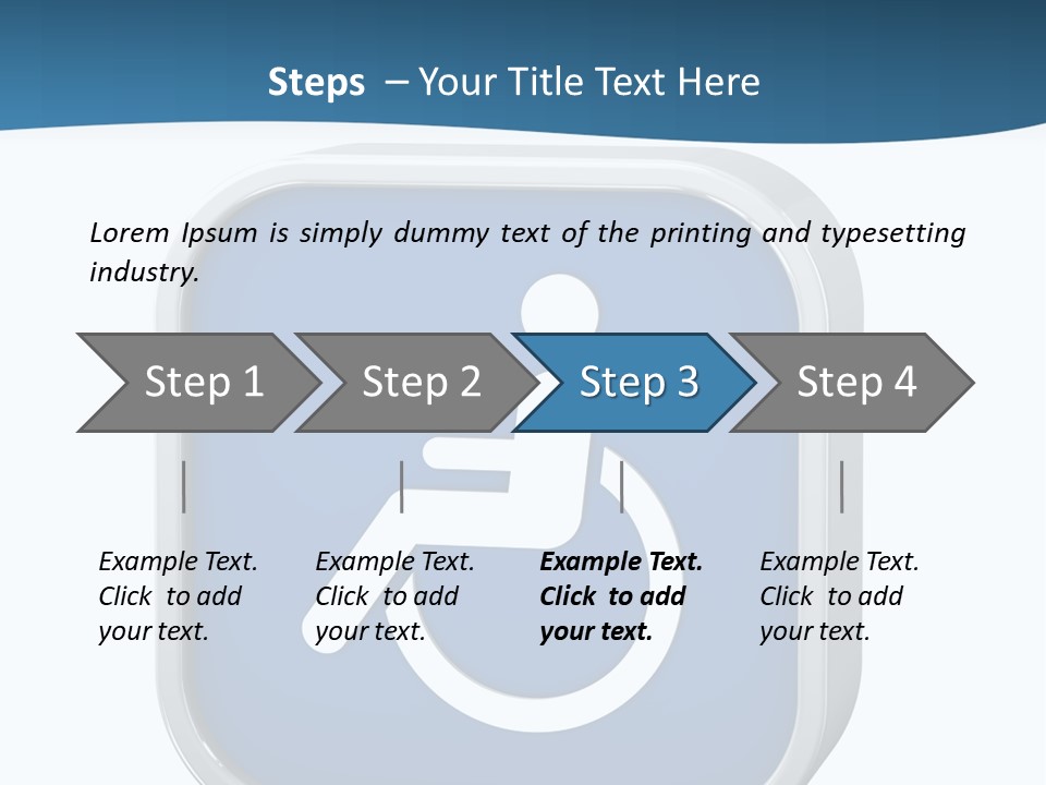 Metal Patient Care PowerPoint Template