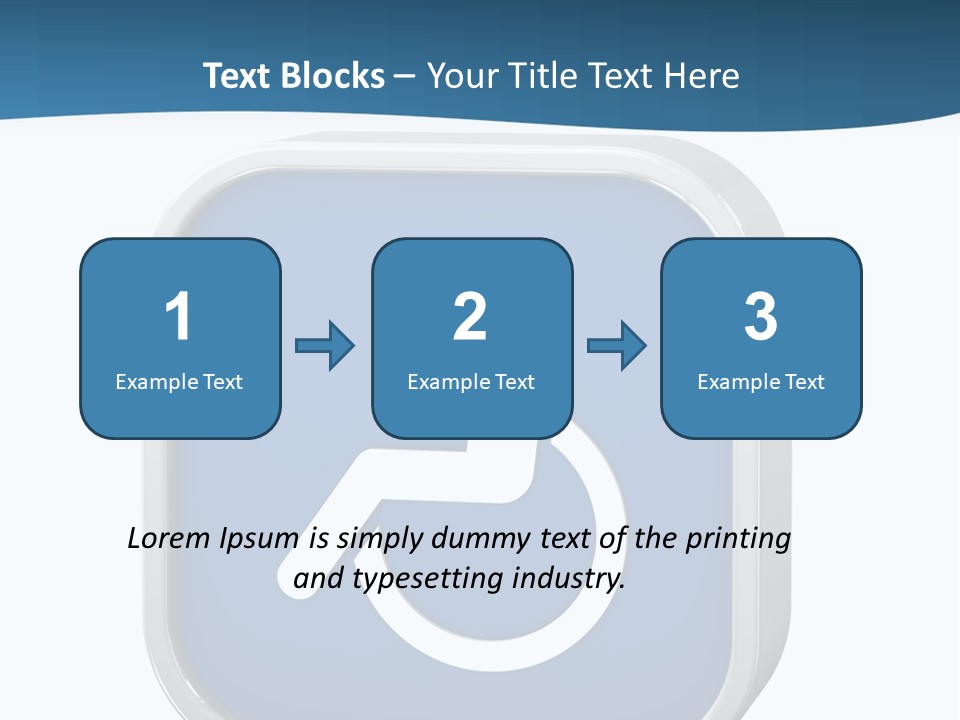 Metal Patient Care PowerPoint Template