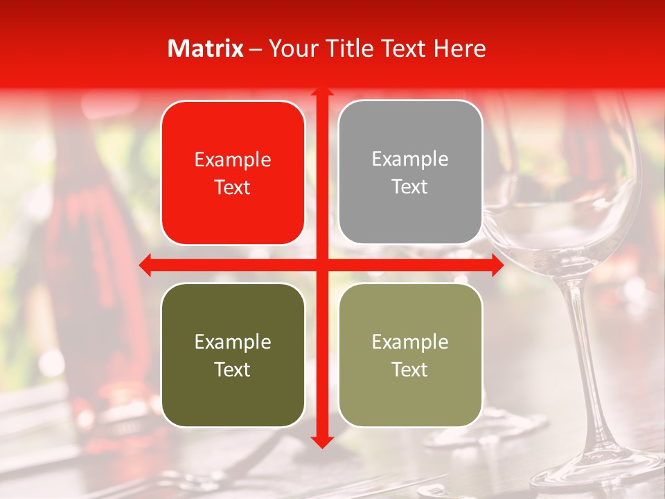 Dining Table Dining Stereotypically Upper Class PowerPoint Template