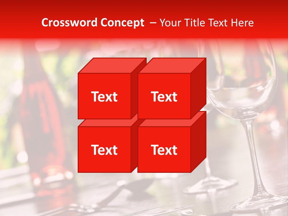 Dining Table Dining Stereotypically Upper Class PowerPoint Template