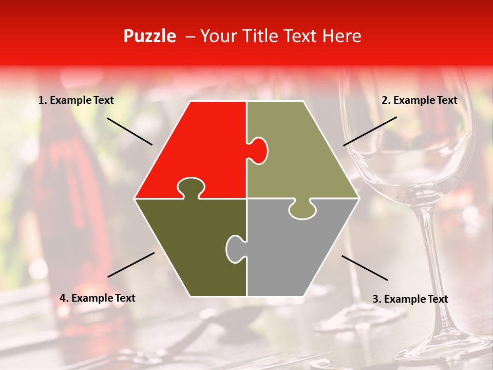 Dining Table Dining Stereotypically Upper Class PowerPoint Template