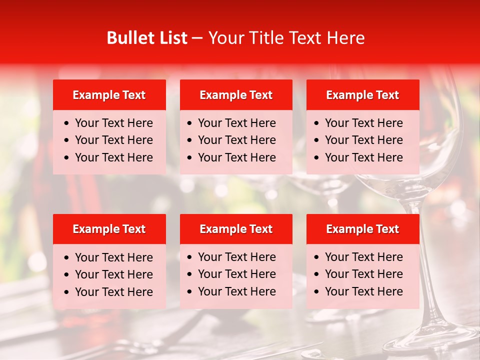 Dining Table Dining Stereotypically Upper Class PowerPoint Template