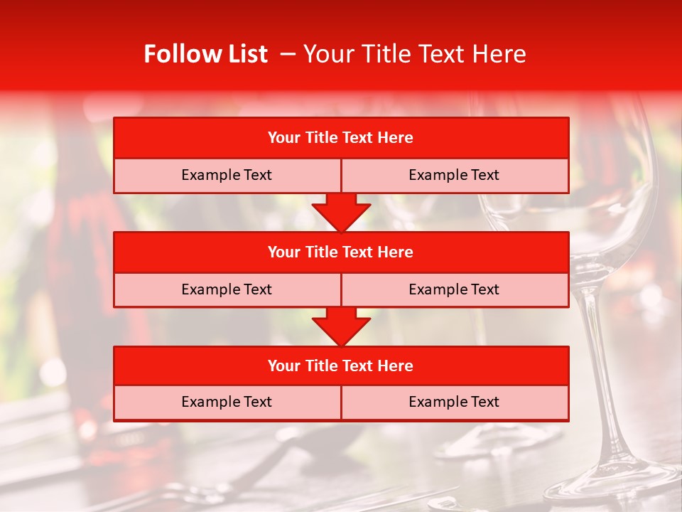 Dining Table Dining Stereotypically Upper Class PowerPoint Template