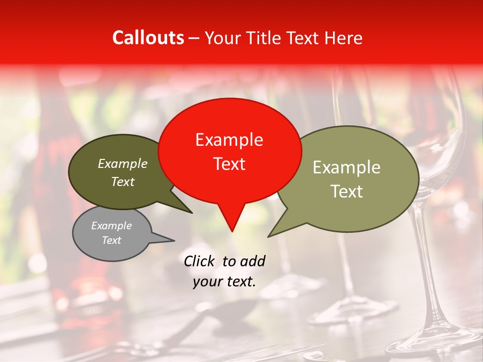Dining Table Dining Stereotypically Upper Class PowerPoint Template