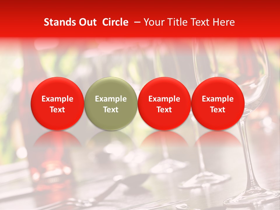 Dining Table Dining Stereotypically Upper Class PowerPoint Template