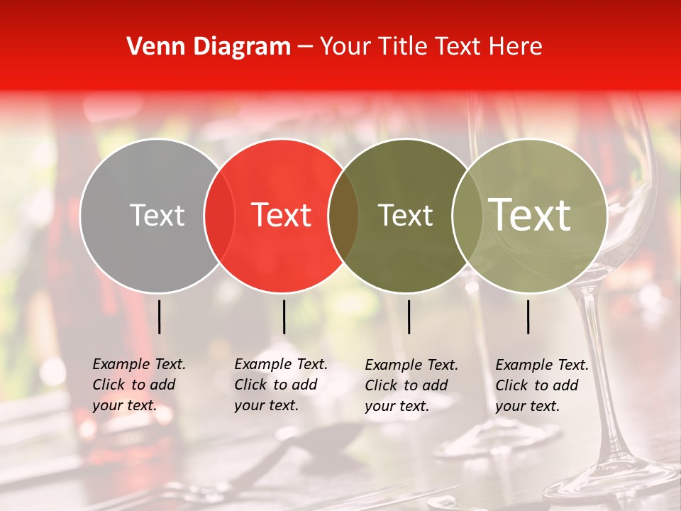 Dining Table Dining Stereotypically Upper Class PowerPoint Template