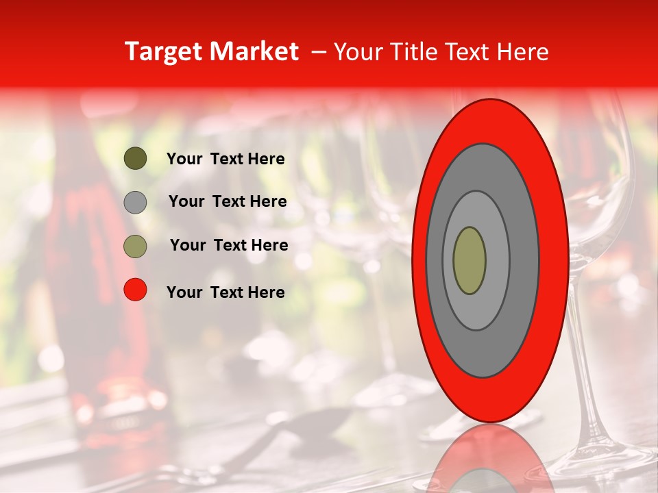 Dining Table Dining Stereotypically Upper Class PowerPoint Template