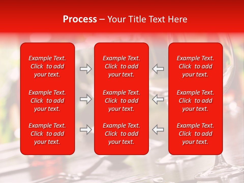 Dining Table Dining Stereotypically Upper Class PowerPoint Template