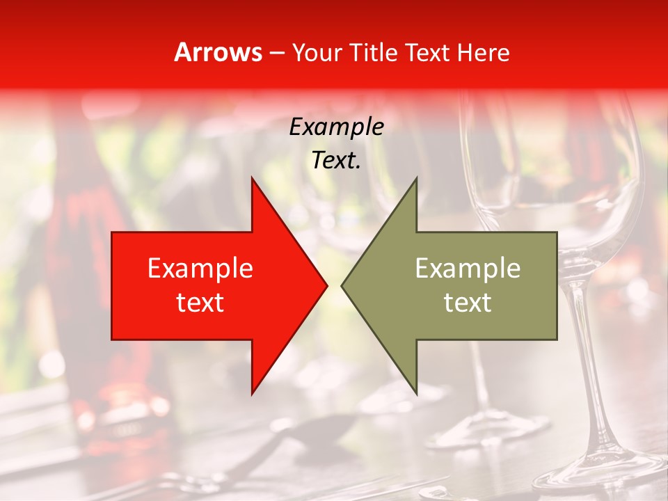Dining Table Dining Stereotypically Upper Class PowerPoint Template