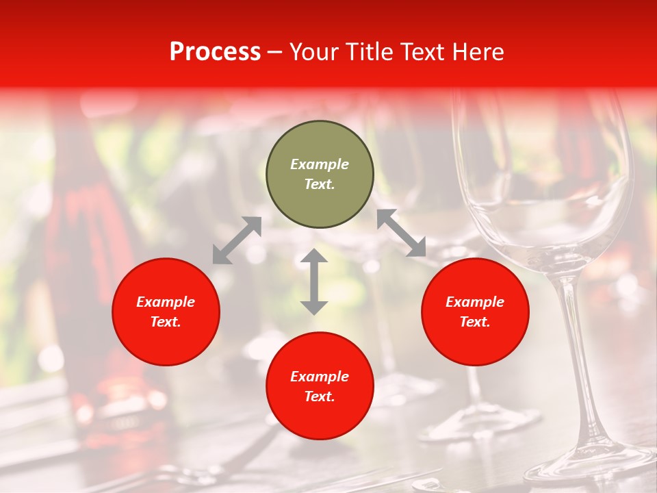 Dining Table Dining Stereotypically Upper Class PowerPoint Template