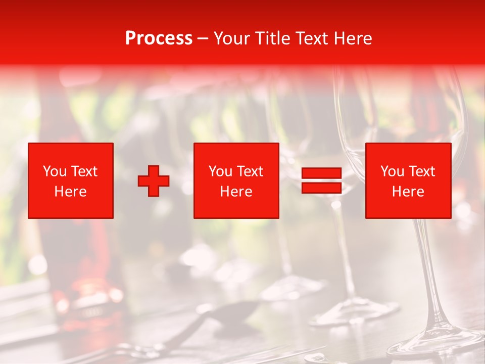 Dining Table Dining Stereotypically Upper Class PowerPoint Template