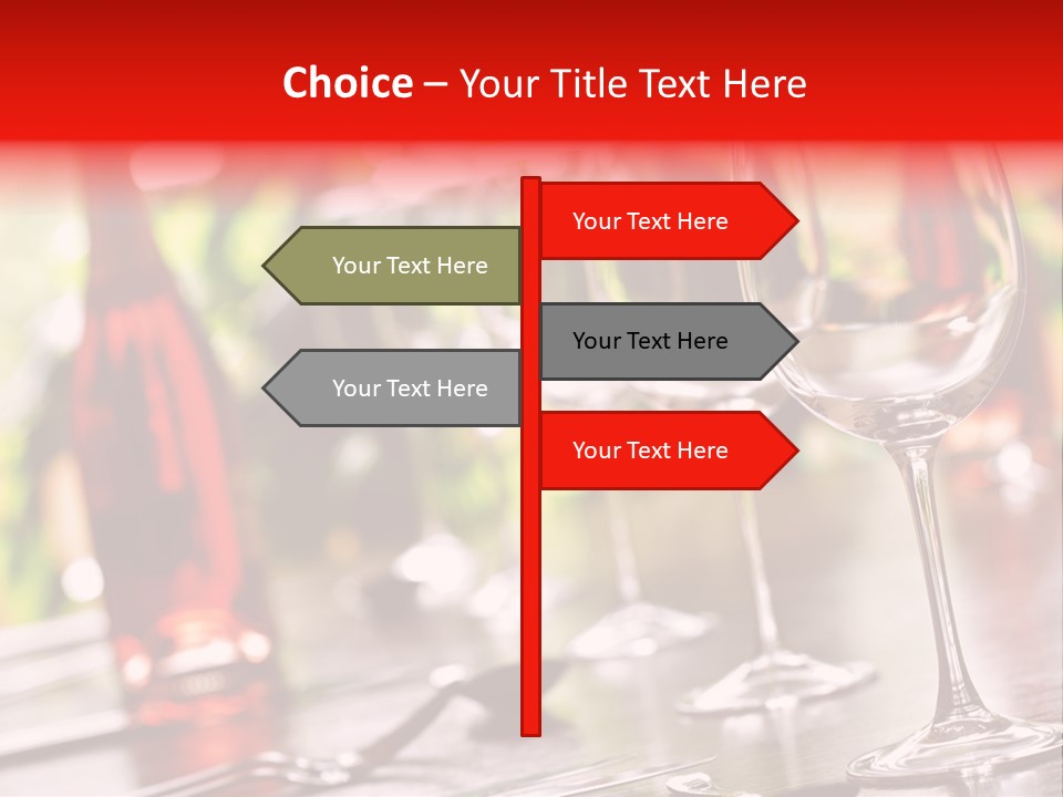 Dining Table Dining Stereotypically Upper Class PowerPoint Template