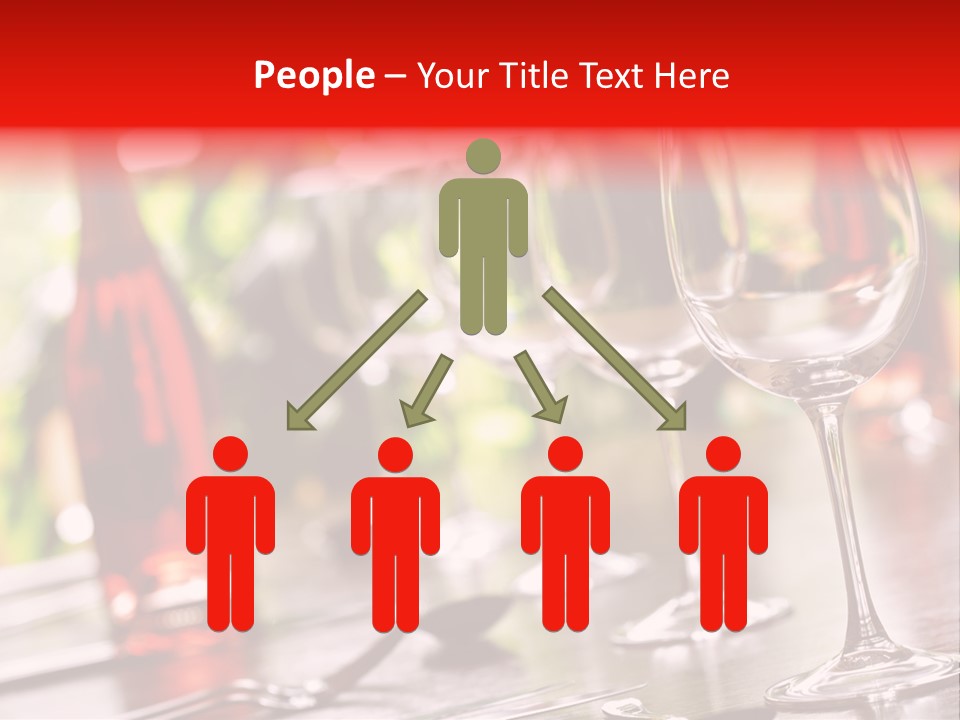 Dining Table Dining Stereotypically Upper Class PowerPoint Template