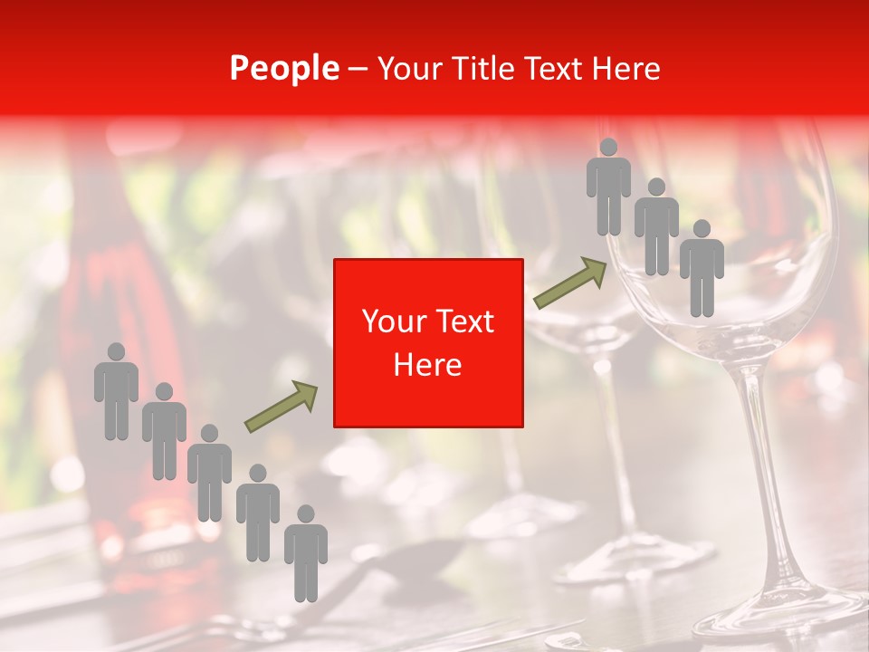 Dining Table Dining Stereotypically Upper Class PowerPoint Template