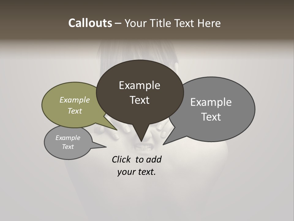 Spine Ache Pain PowerPoint Template