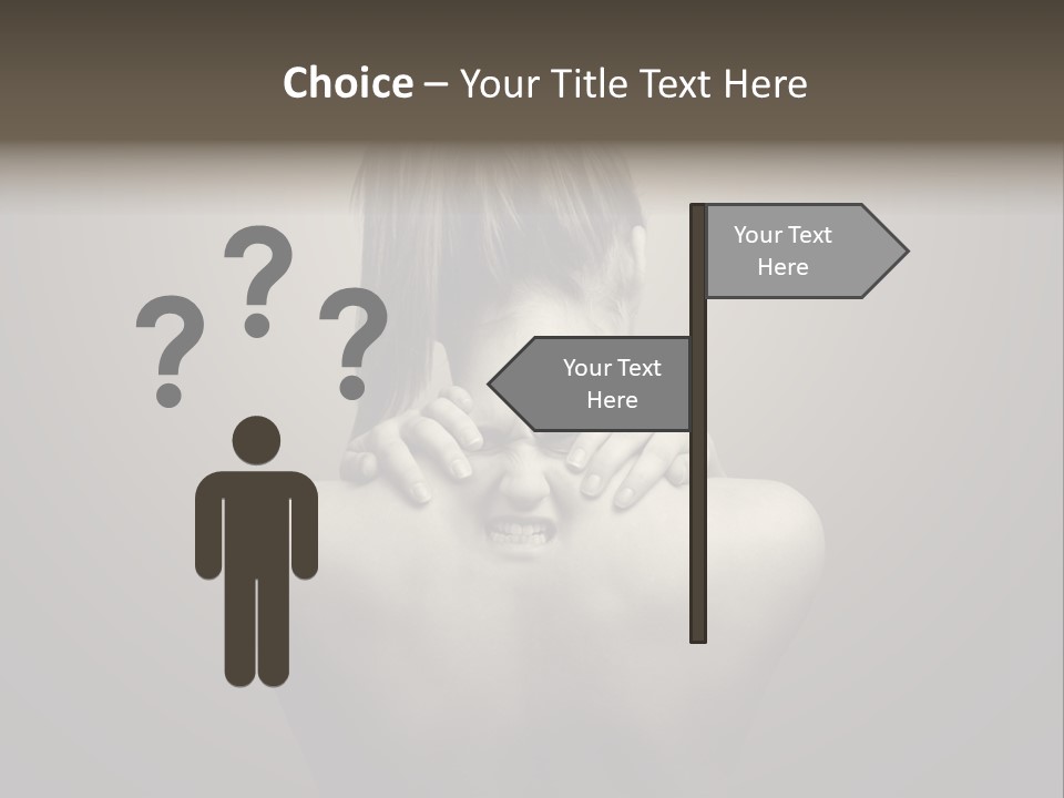 Spine Ache Pain PowerPoint Template