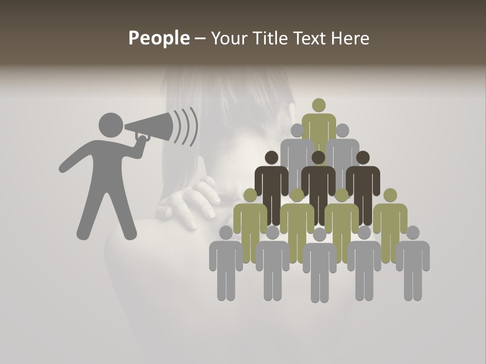 Spine Ache Pain PowerPoint Template