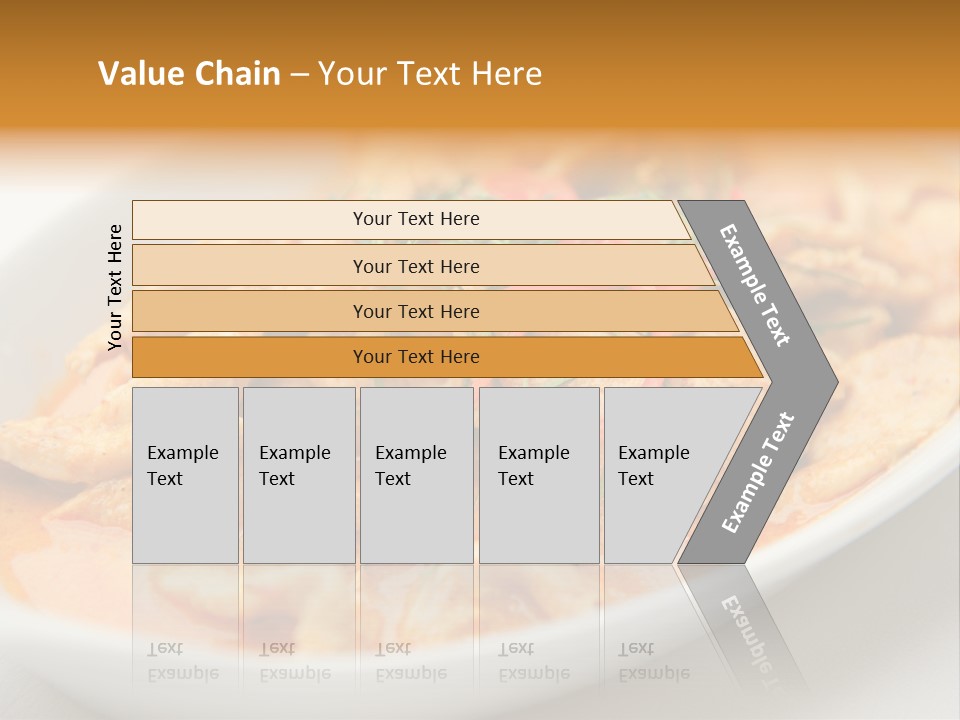 Health Vegetables Cooked PowerPoint Template